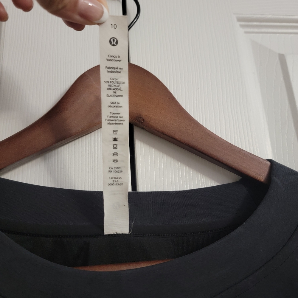 Lululemon Softstream Perfectly Oversized Cropped Crew & Straight Leg Pants, 10 - Picture 5 of 16